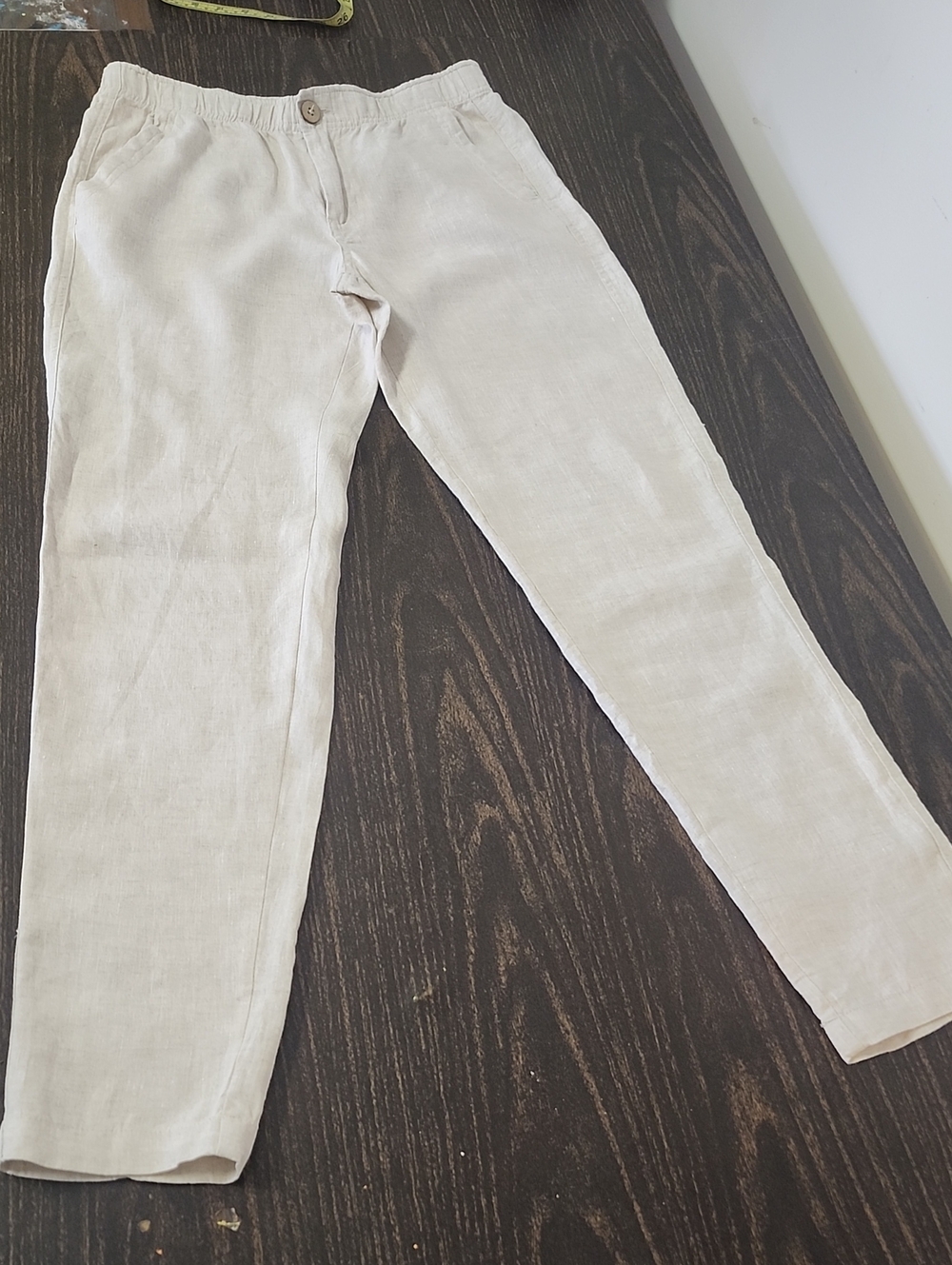 Free Line Athens Linen Pants 30 Shorts Coastal Quiet Luxury Resortwear Beach